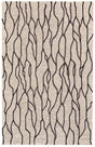 Feizy Enzo 8734F Taupe/Black Rugs.