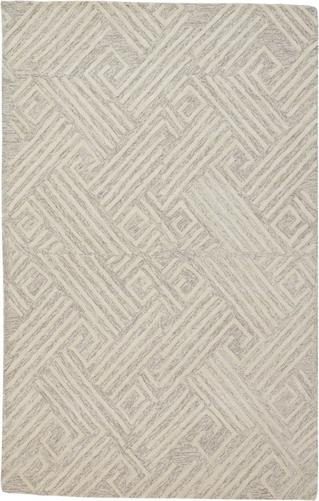 Feizy Enzo 8737F Ivory/Tan Rugs.