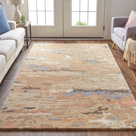 Feizy Everley 8644F Beige Rug.