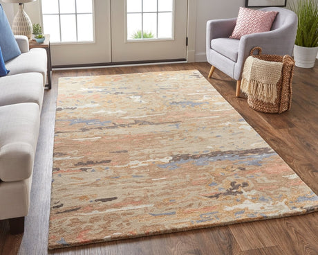 Feizy Everley 8644F Beige Rug.