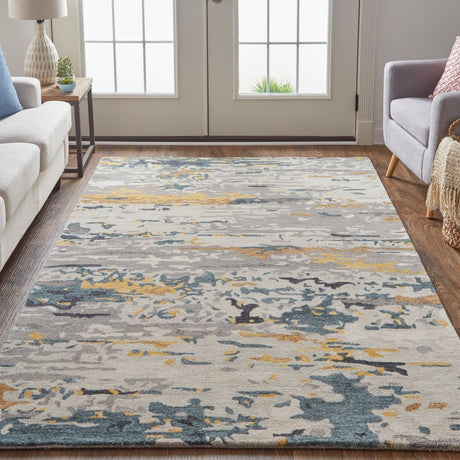 Feizy Everley 8644F Gray Rug.