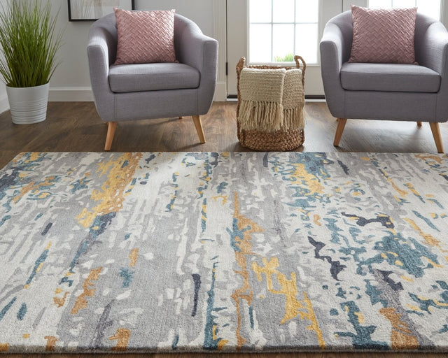 Feizy Everley 8644F Gray Rug.