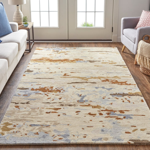 Feizy Everley 8644F Ivory/Multi Rug.