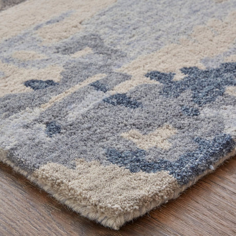 Feizy Everley 8647F Blue Rug.