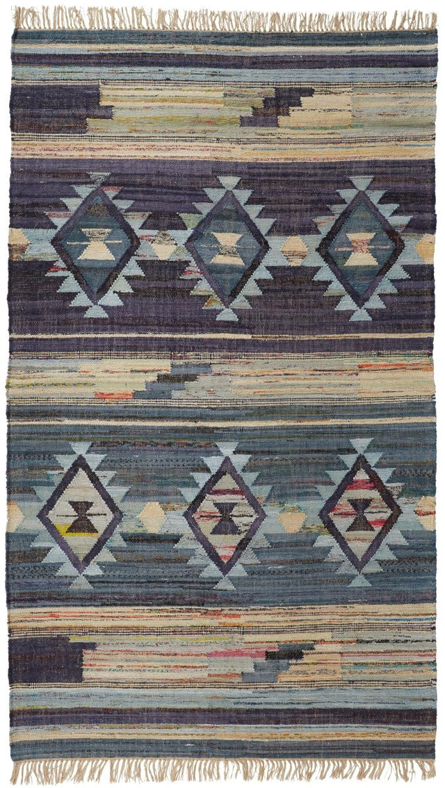 Feizy Ezra Ii I0758 Blue/Beige Rug.