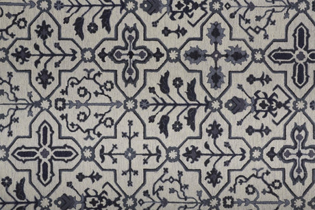 Feizy Fallon 8839F Gray/Blue Rugs.