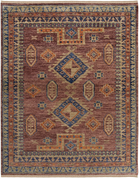 Feizy Fillmore Fil6929F Red/Green/Blue Rug.