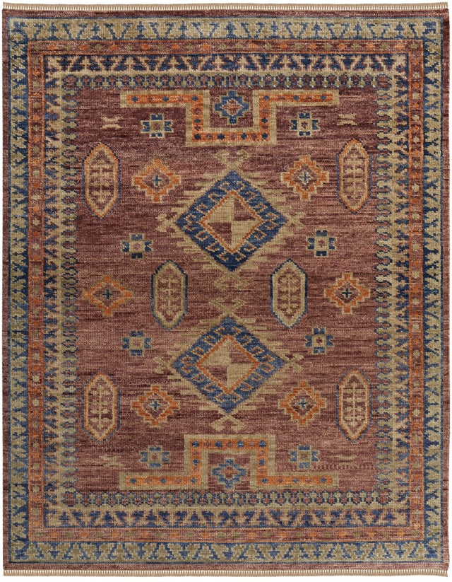 Feizy Fillmore Fil6929F Red/Green/Blue Rug.