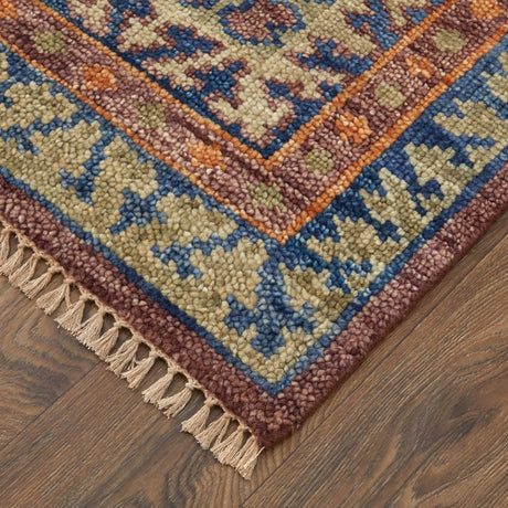 Feizy Fillmore Fil6929F Red/Green/Blue Rug.