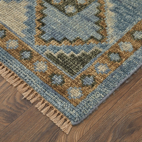 Feizy Fillmore Fil6935F Blue/Green Rug.