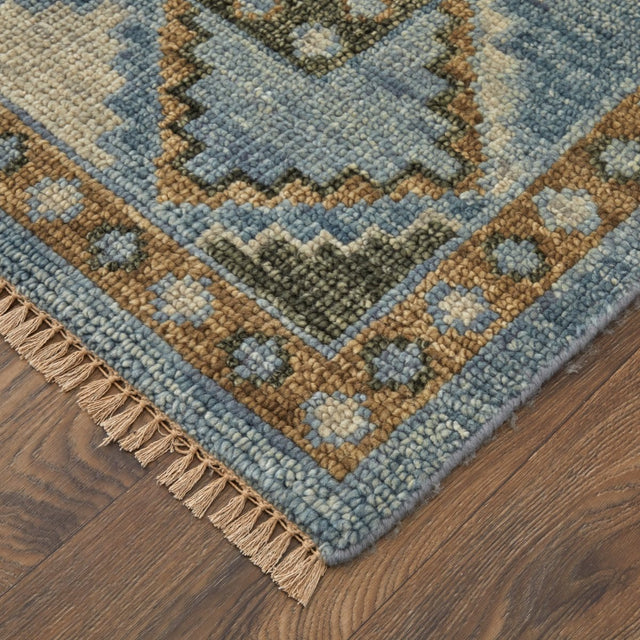 Feizy Fillmore Fil6935F Blue/Green Rug.