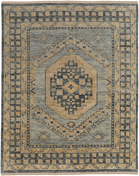 Feizy Fillmore Fil6941F Blue/Gray Rug.