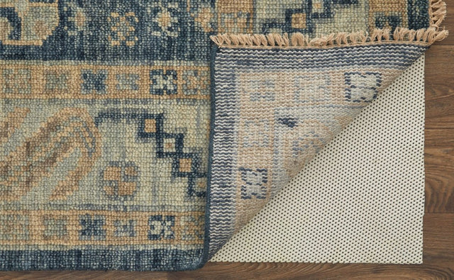 Feizy Fillmore Fil6943F Blue/Ivory Rug.