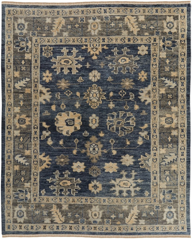 Feizy Fillmore Fil6954F Blue/Gray Rug.