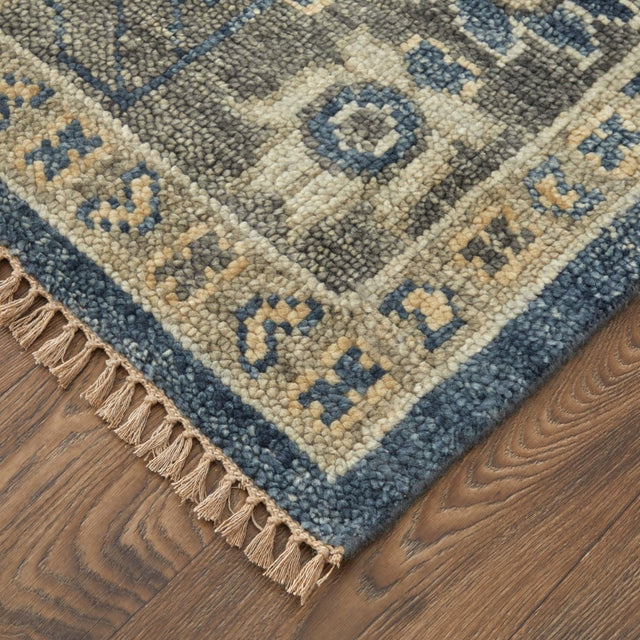 Feizy Fillmore Fil6954F Blue/Gray Rug.