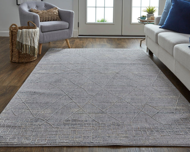 Feizy Francisco 39Fcf Gray Rug - Feizy - fra39fcfgry000p18