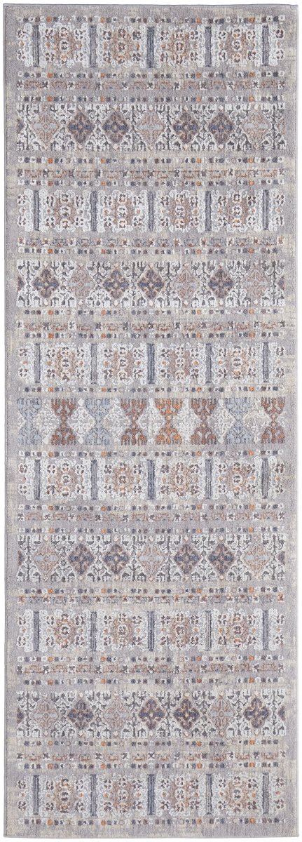 Feizy Francisco 39Gcf Rust/Gray Rug.