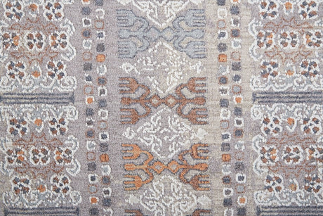 Feizy Francisco 39Gcf Rust/Gray Rug.