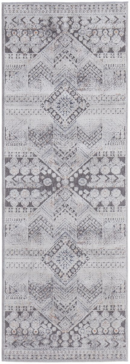 Feizy Francisco 39Gdf Ivory/Charcoal Rug.