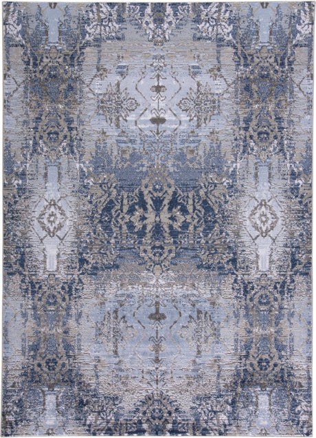 Feizy Gaspar 3834F Blue Rugs.