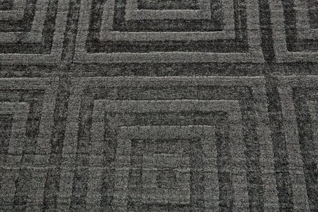 Feizy Gramercy 6206326F Gray Rug.