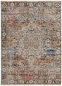 Feizy Kaia Kai39Gmf Tan/Orange/Blue Rug.