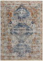 Feizy Kaia Kai39Hwf Ivory/Orange/Blue Rug.