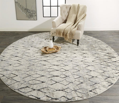 Feizy Kano 3872F Ivory/Gray Rugs.