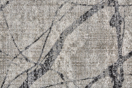 Feizy Kano 3877F Gray Rugs.