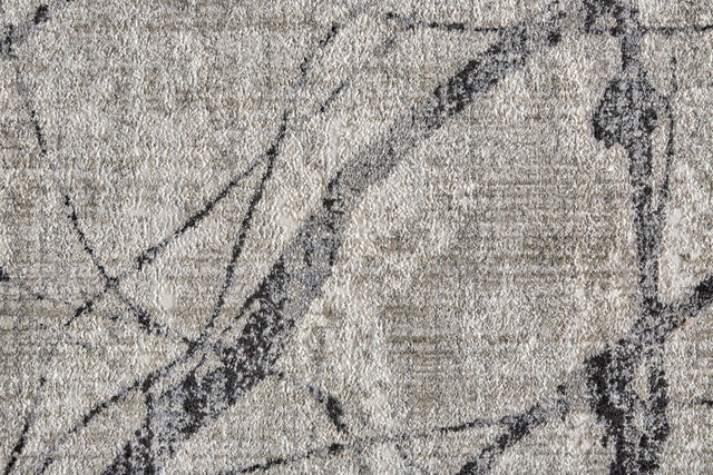 Feizy Kano 3877F Gray Rugs.