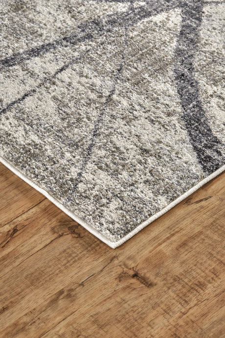 Feizy Kano 3877F Gray Rugs.