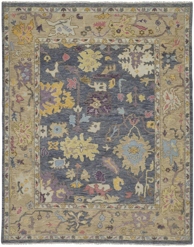 Feizy Karina 6791F Blue/Beige Rug.