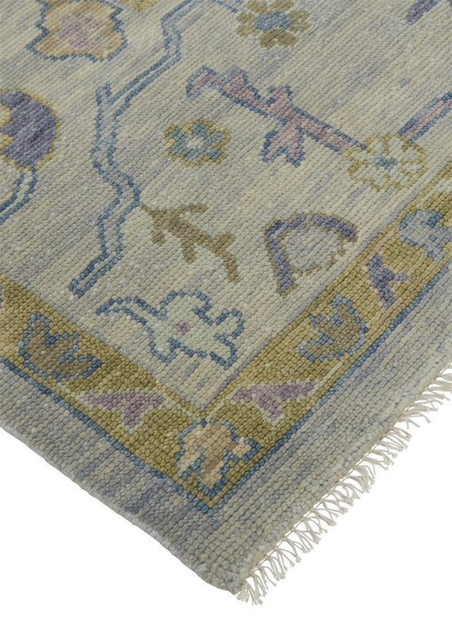 Feizy Karina 6791F Gray/Yellow Rug.