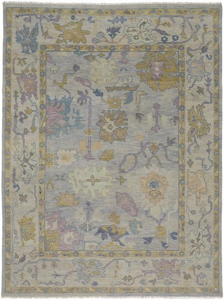 Feizy Karina 6791F Gray/Yellow Rug.