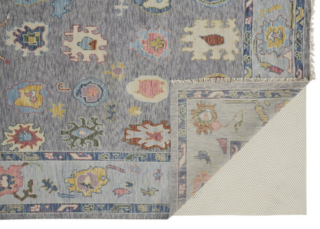 Feizy Karina 6792F Gray/Blue Rug.