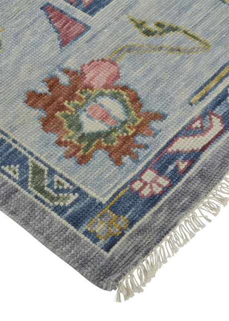 Feizy Karina 6792F Gray/Blue Rug.