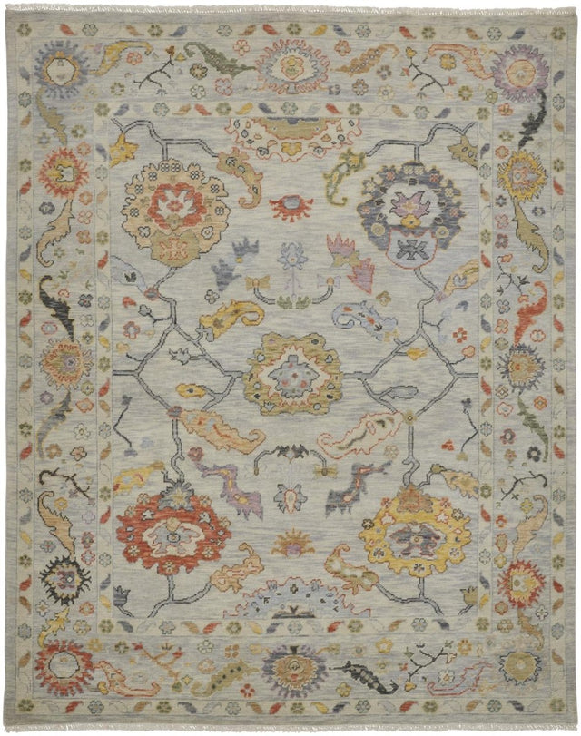 Feizy Karina 6793F Gray/Yellow Rug.