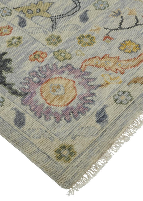 Feizy Karina 6793F Gray/Yellow Rug.