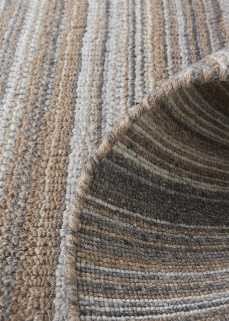 Feizy Keaton 8018F Brown/Gray Rugs.