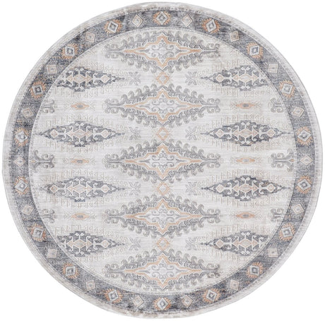 Feizy Kyra 3847F Ivory/Blue Rugs.