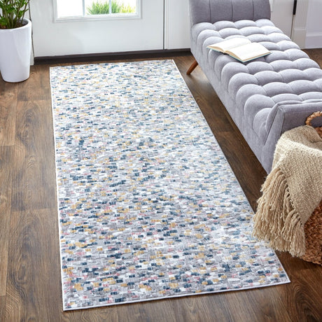 Feizy Kyra 3855F Ivory/Blue Rugs.