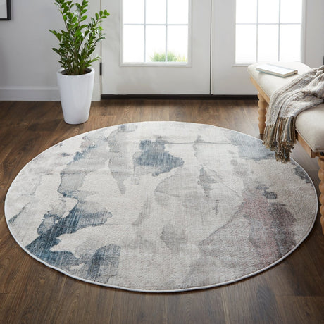 Feizy Kyra 3857F Blue/Ivory Rugs.