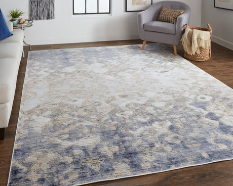 Feizy Laina 39G7F Blue/Beige Rug.