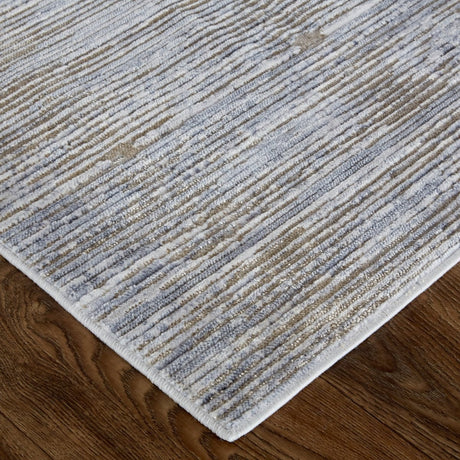 Feizy Laina 39Gaf Beige Rug.