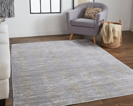 Feizy Laina 39Gaf Beige Rug.