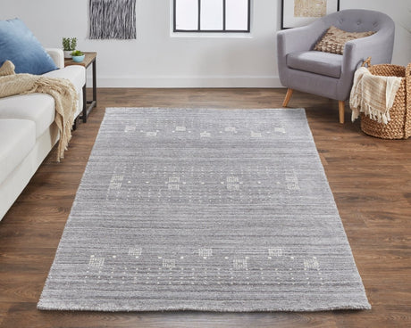 Feizy Legacy 6579F Gray/Ivory Rugs.