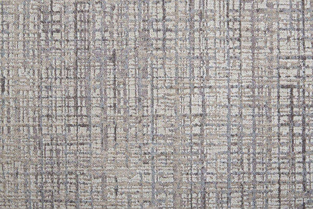 Feizy Lennon 39G4F Gray/Beige Rug.