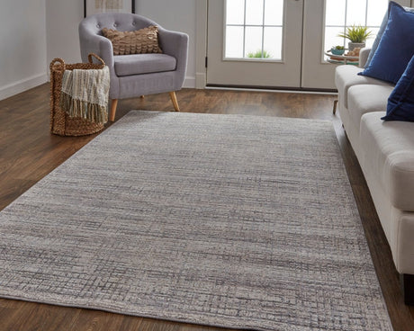 Feizy Lennon 39G4F Gray/Beige Rug.