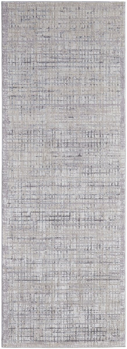 Feizy Lennon 39G4F Gray/Beige Rug.