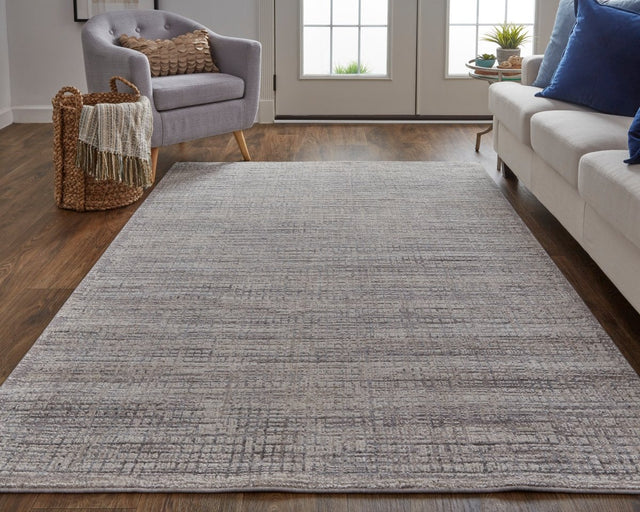 Feizy Lennon 39G4F Gray/Beige Rug.